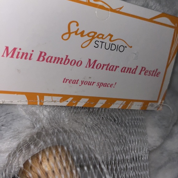 Bamboo Mortar and Pestle - Paris - Sugar Studio - Picture 5 of 5